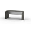 72''W Desk, Gray Steel - Mayline