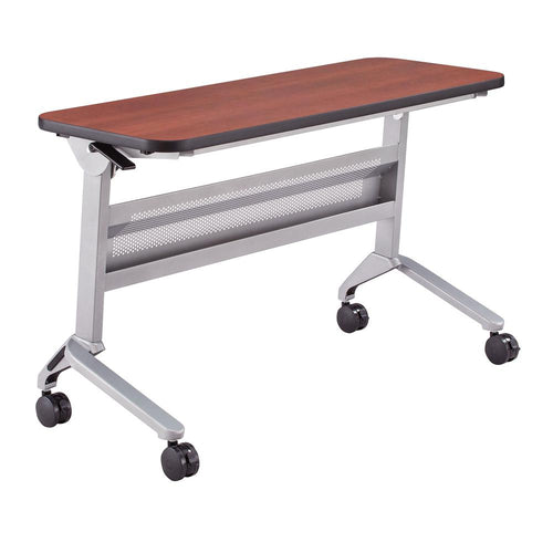 18 x 48'' Rectangular Training Table, LPL, BiltmoreCherry - Safco Products