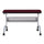18 x 48'' Rectangular Training Table, LPL, RegalMahogany - Safco Products