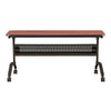 18 x 60'' Rectangular Training Table, LPL, BiltmoreCherry - Safco Products