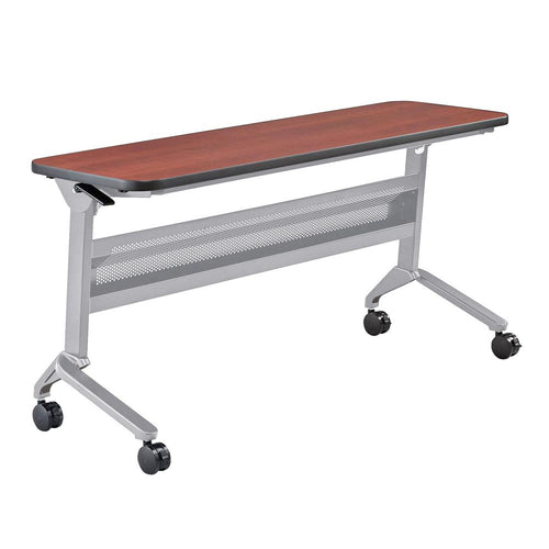 18 x 60'' Rectangular Training Table, LPL, BiltmoreCherry - Safco Products