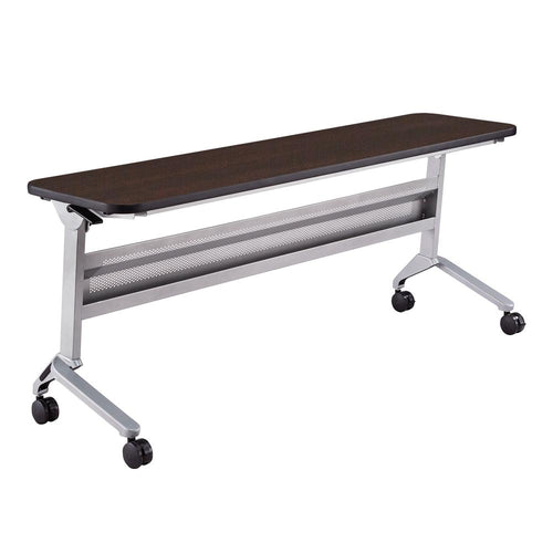 18 x 72'' Rectangular Training Table, LPL, Mocha - Safco Products