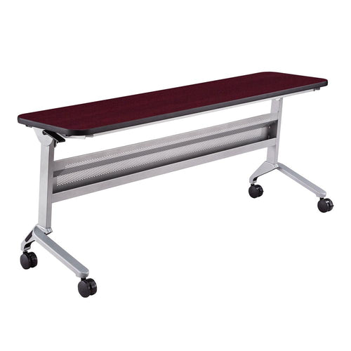 18 x 72'' Rectangular Training Table, LPL, RegalMahogany - Safco Products