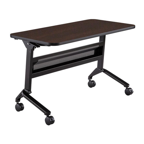 24 x 48'' Rectangular Training Table, LPL, Mocha - Safco Products