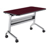 24 x 48'' Rectangular Training Table, LPL, RegalMahogany - Safco Products