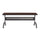 24 x 72'' Rectangular Training Table, LPL, Mocha - Safco Products