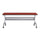 24 x 72'' Rectangular Training Table, LPL, BiltmoreCherry - Safco Products