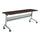 24 x 72'' Rectangular Training Table, LPL, Mocha - Safco Products