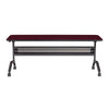 24 x 72'' Rectangular Training Table, LPL, RegalMahogany - Safco Products