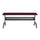 24 x 72'' Rectangular Training Table, LPL, RegalMahogany - Safco Products