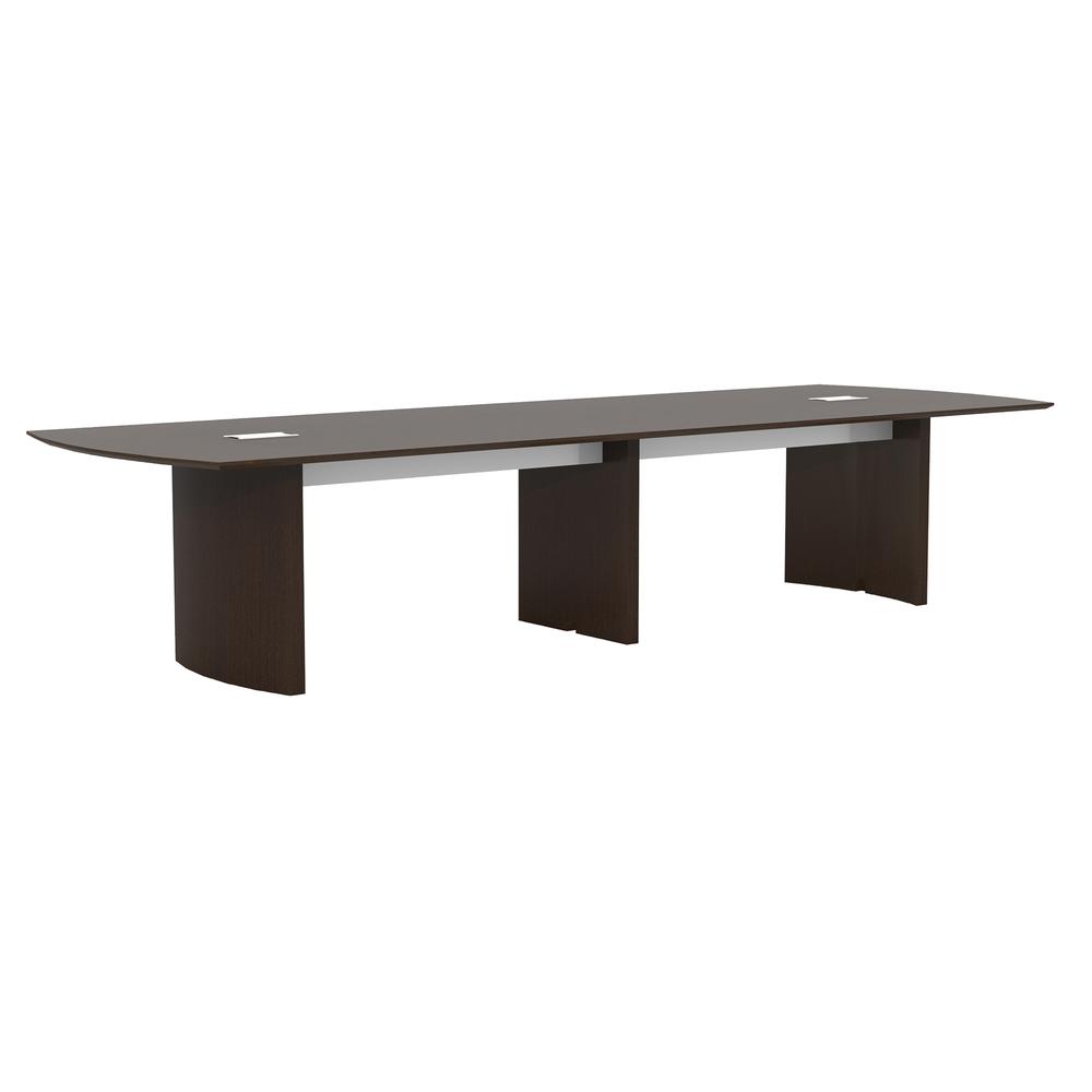12' Conference Table, Mocha - Mayline