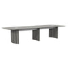 12' Conference Table, Gray Steel - Mayline