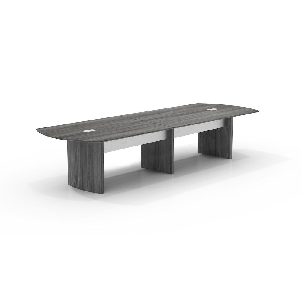 14' Conference Table, Gray Steel - Mayline