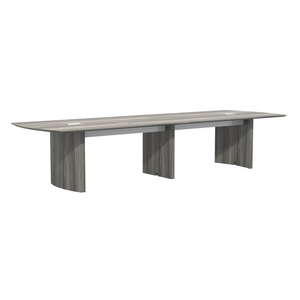 14' Conference Table, Gray Steel - Mayline