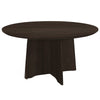Medina Conference Table (48'' Round), Mocha - Safco