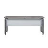 72''W Desk, Gray Steel - Mayline