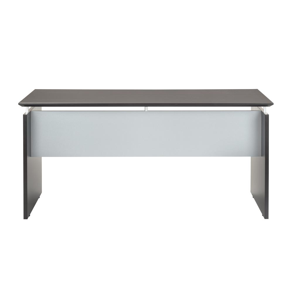 63'' Rectangle Straight Desk, Mocha - Safco