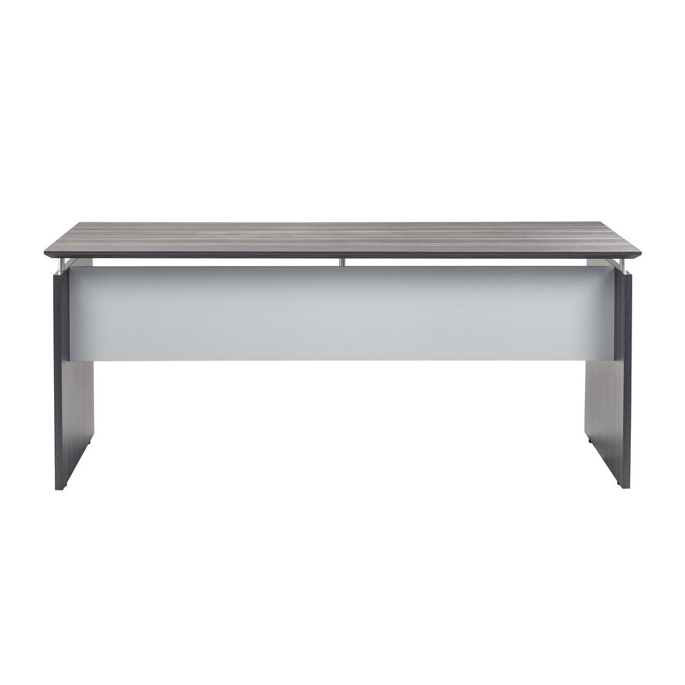 63'' Rectangle Straight Desk, Gray Steel - Mayline