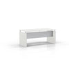 63'' Rectangle Straight Desk, Textured Sea Salt - Mayline