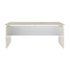 63'' Rectangle Straight Desk, Textured Sea Salt - Mayline