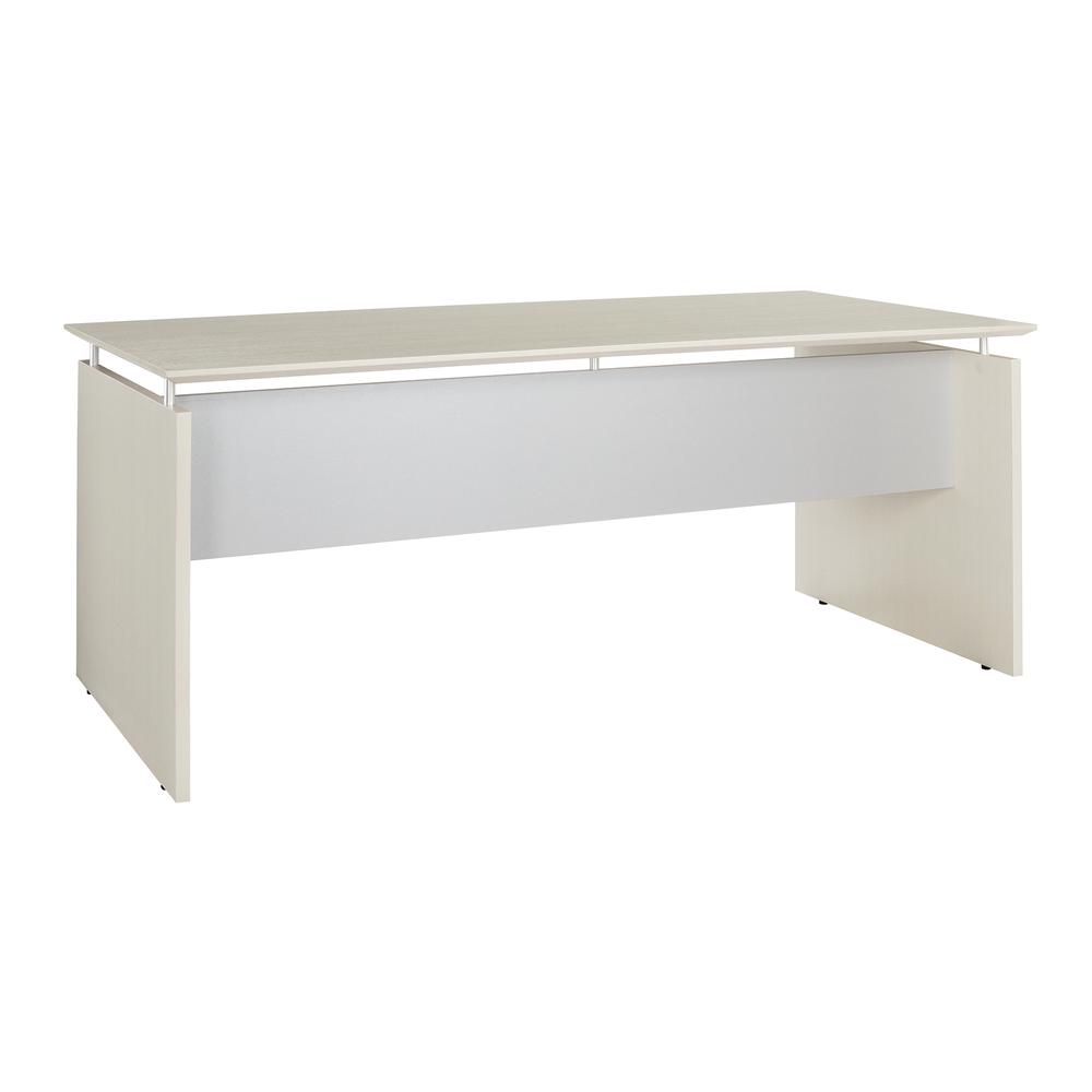 63'' Rectangle Straight Desk, Textured Sea Salt - Mayline