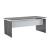 72'' Rectangle Straight Desk, Gray Steel - Mayline