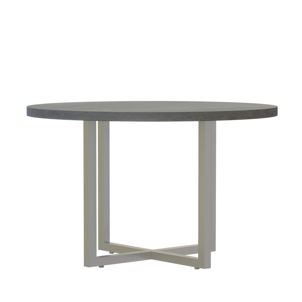 Mirella™ Conference Table, 42” (Table & Base) Stone Gray - Safco