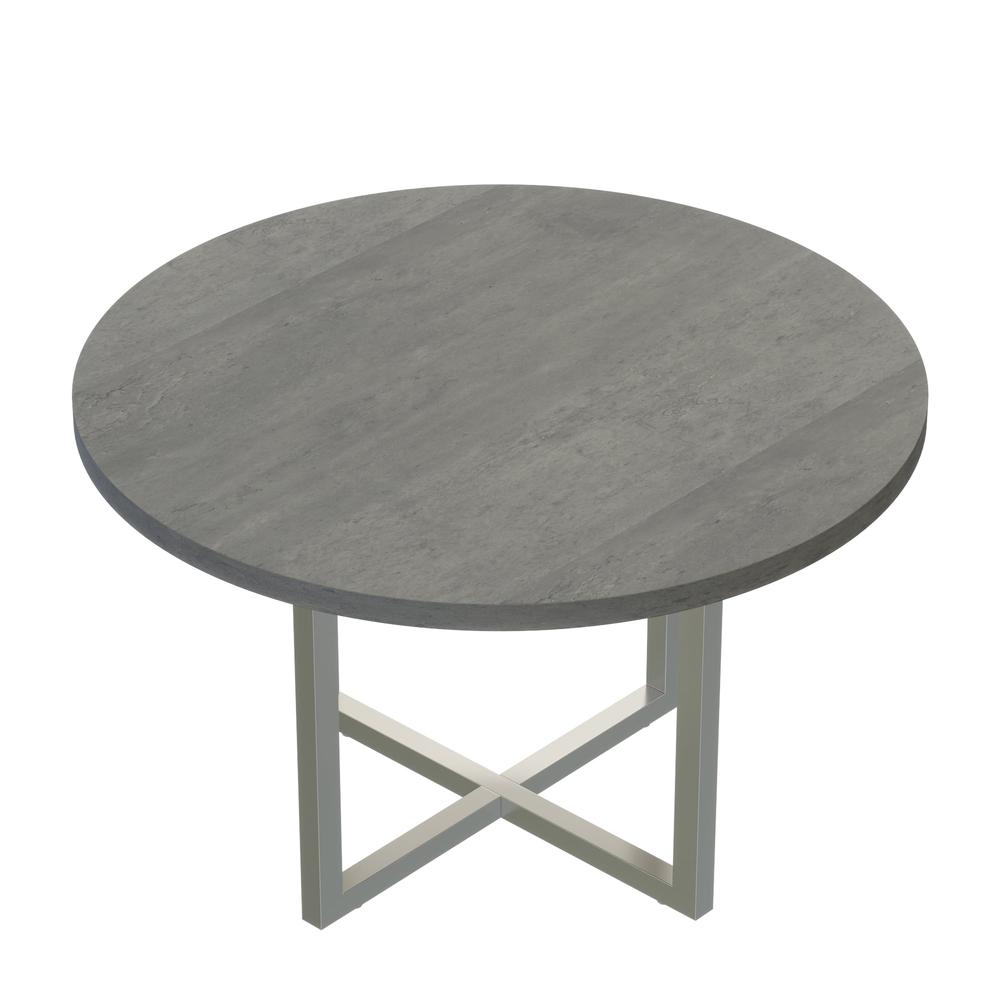 Mirella™ Conference Table, 42” (Table & Base) Stone Gray - Safco
