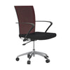 Height Adjustable Task Chair, Black/Red - Mayline