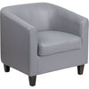 Gray LeatherSoft Lounge Chair - Flash Furniture