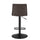 Jayden Faux Leather Low Back Gaslift Bar Stool, (Set of 2) - New Pacific Direct