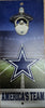 Dallas Cowboys Sign Wood 5x11 Bottle Opener Slogan - WinCraft