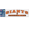 San Francisco Giants Decal 3x10 Perfect Cut Color - WinCraft