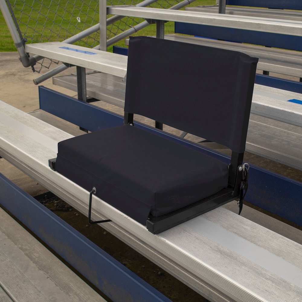 Stadium Chairs for Bleachers w/ Back Support - American Furniture Classics
