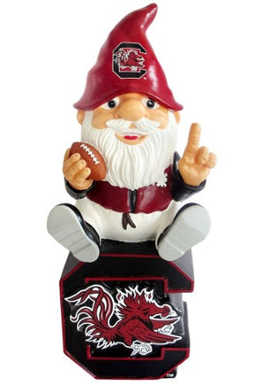 South Carolina Gamecocks Garden Gnome - On Team Logo -