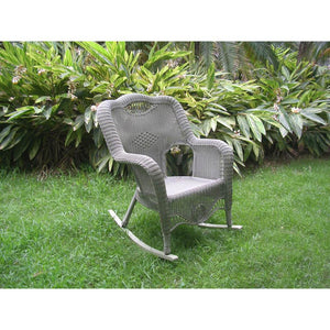 Resin Wicker Indoor/Outdoor Rocker - International Caravan