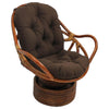 Swivel Rocker with Twill Cushion - International Caravan