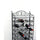 Iron 24-Bottle Wine Rack - International Caravan