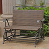 Valencia Resin Wicker/Steel Double Glider - International Caravan
