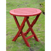 Royal Tahiti Round Wood Folding Table - International Caravan