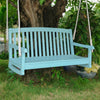 Acacia Two Seater Swing With Curved Back - International Caravan