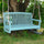 Acacia Two Seater Swing With Curved Back - International Caravan