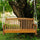 Acacia Two Seater Swing With Curved Back - International Caravan