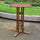 Highland Acacia Wood Bar-height Bistro Table - International Caravan