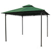 Square Vented Canopy Gazebo - International Caravan