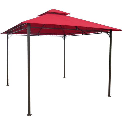 Square Vented Canopy Gazebo - International Caravan
