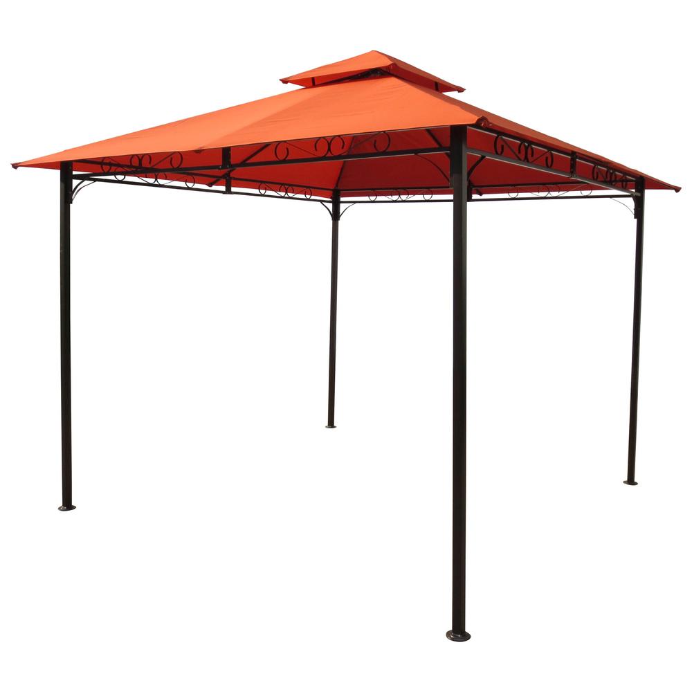 Square Vented Canopy Gazebo - International Caravan