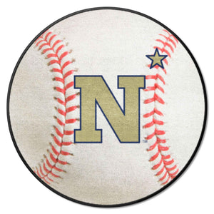 Fanmats - U.S. Naval Academy Baseball Mat 27'' diameter