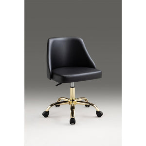Office Chair With Gold Base - Creative Images