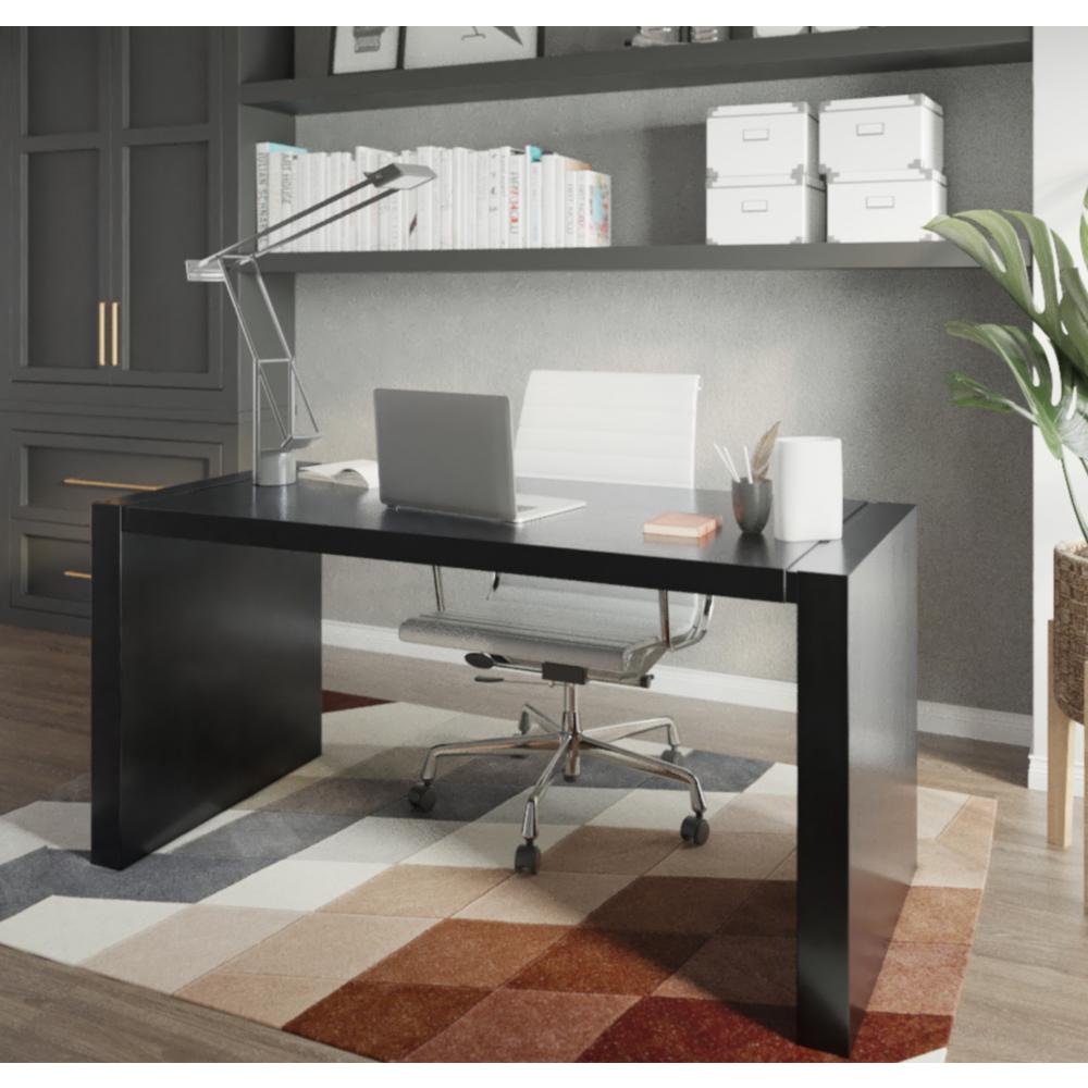 Wenge Wood Computer Desk - Creative Images